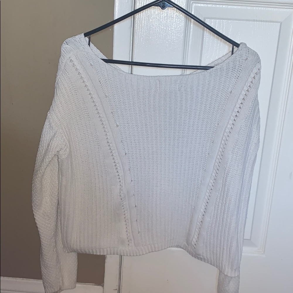 White sweater - Picture 2 of 2